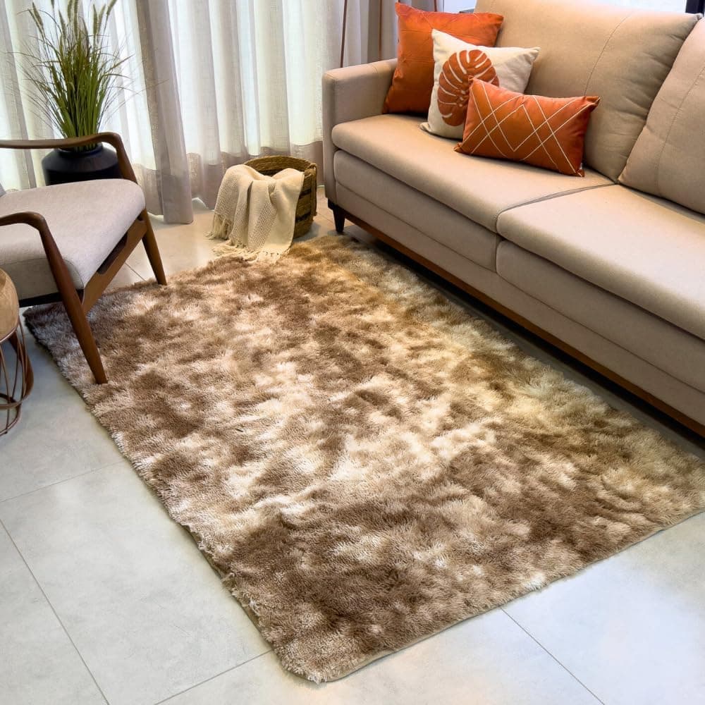 Tapete Shaggy de Veludo 2,00 x 1,50 m